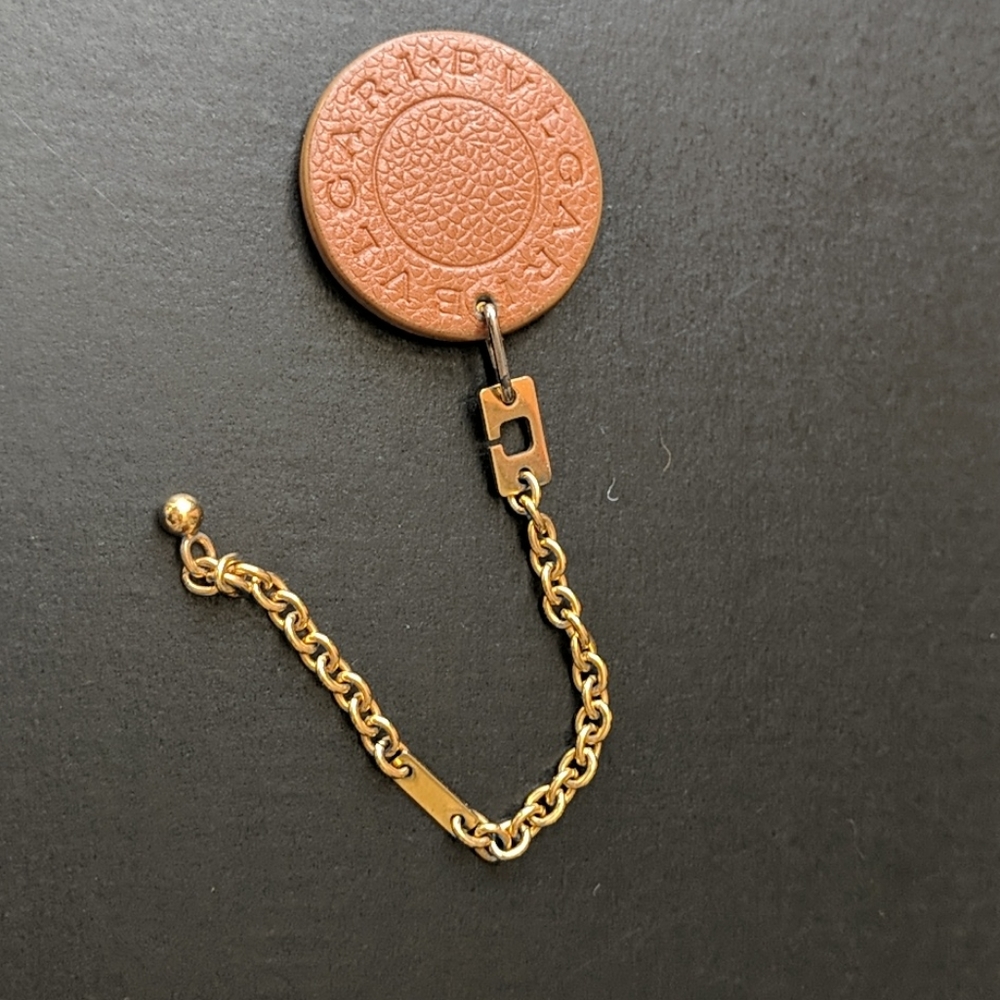 BVLGARI Leather Bag Charm